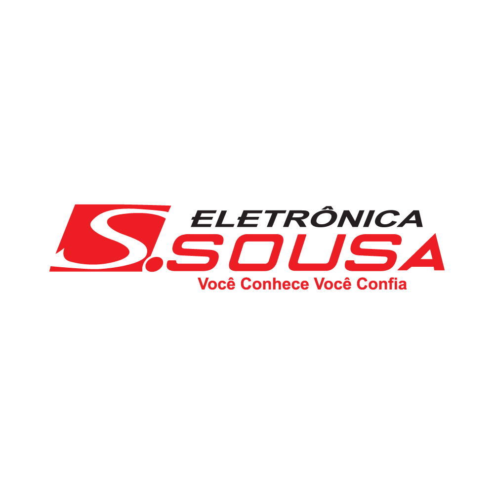 Logo Eletrônica S. Sousa com fundo Logo Eletrônica S. Sousa com fundo