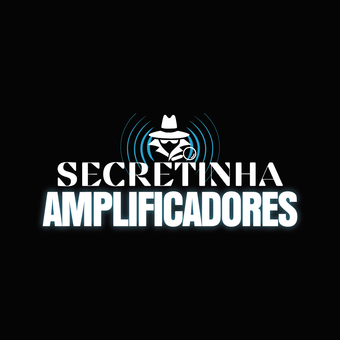 Logo Secretinha Amplificadores com fundo
