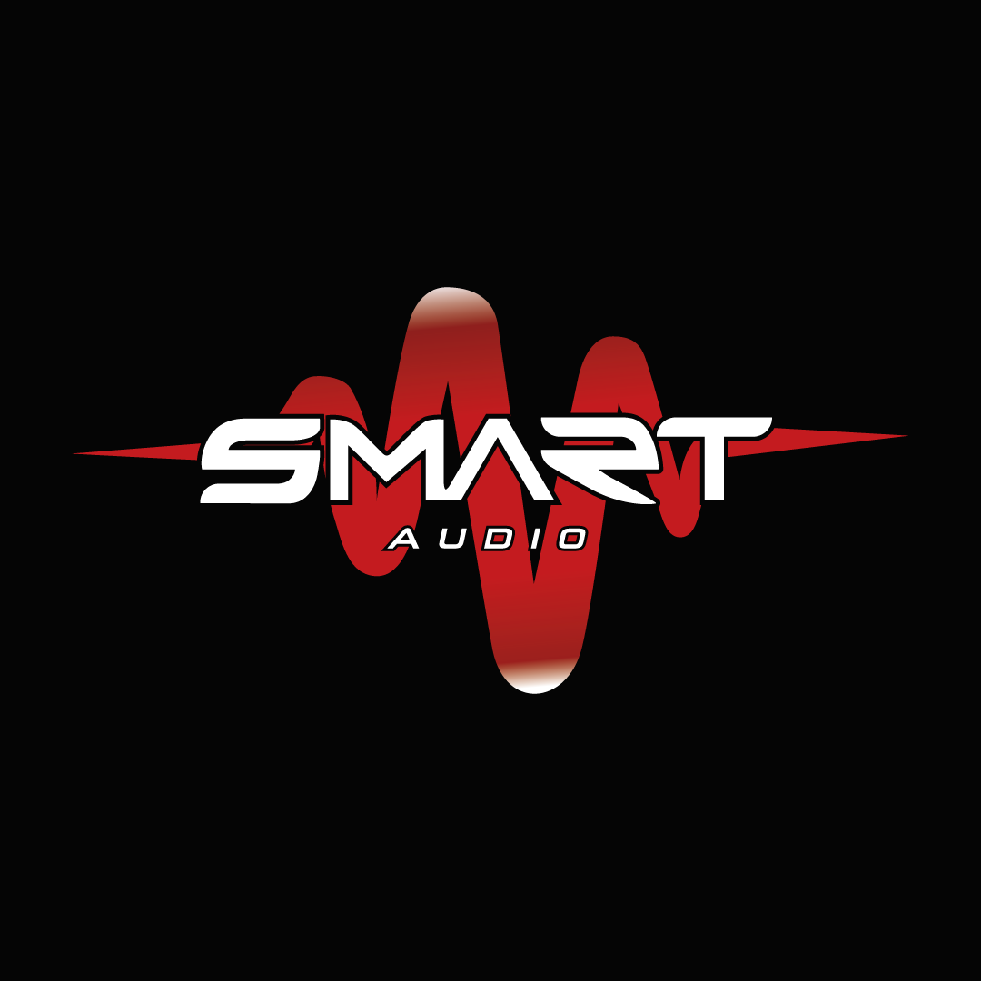 Logo Smart audio com fundo